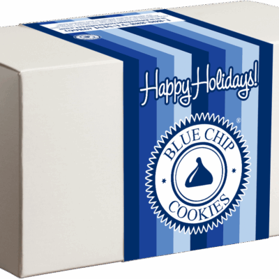 Happy Holidays Cookie baskets