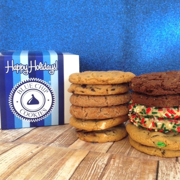 The MyWay Cookie Box of 12 cookies, 6 flavors.