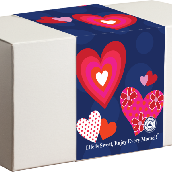 Heart Gift Box of Cookies
