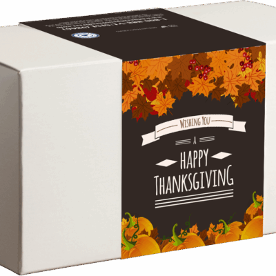 Thanksgiving Cookie Box