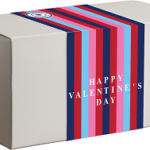 Happy Valentine's Day Stripe