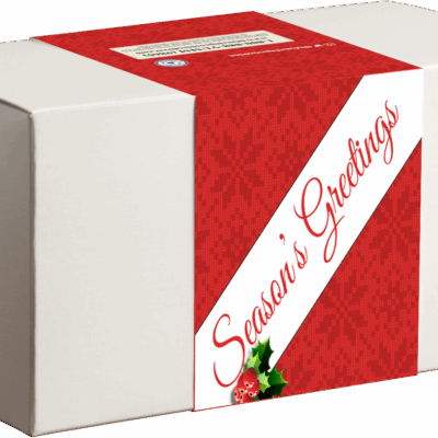 Season's Greeting Box of Cookies