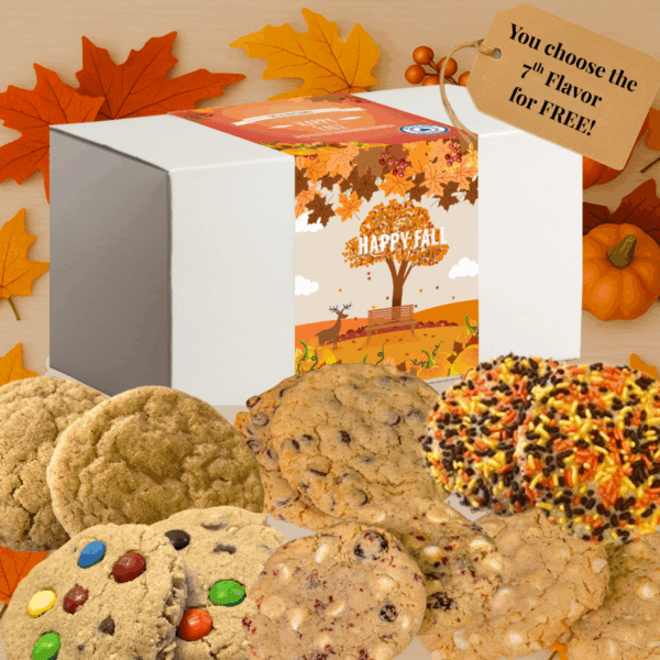 Classic normal size cookies for autumn.