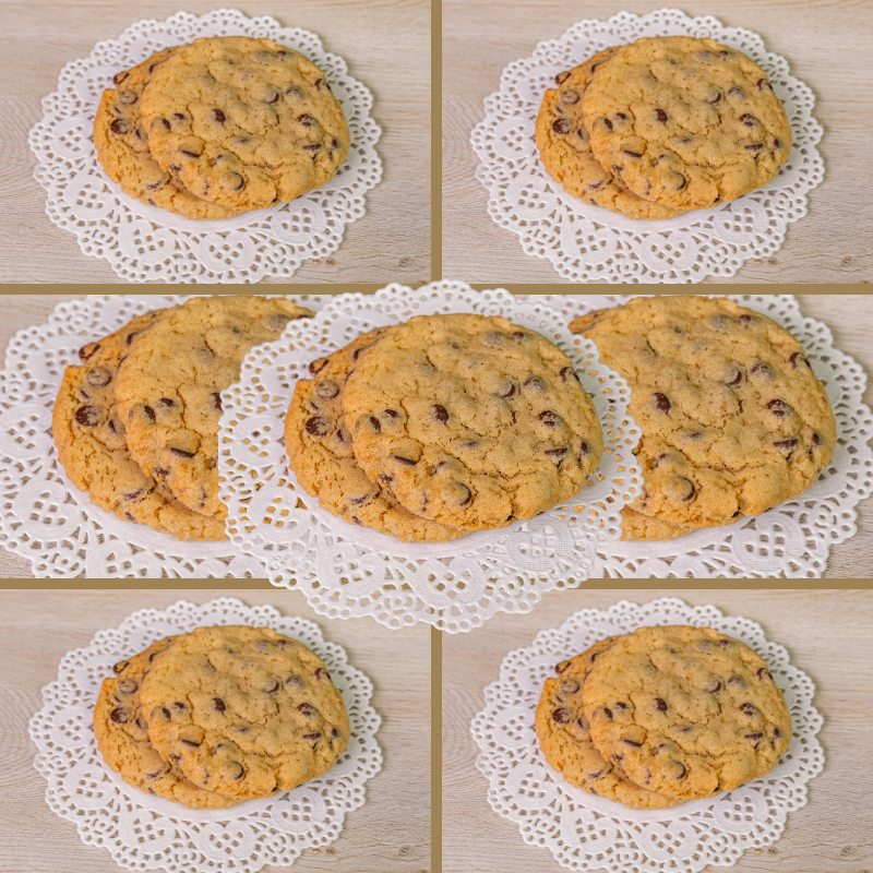 14 Chocolate Chip Cookies in one box.