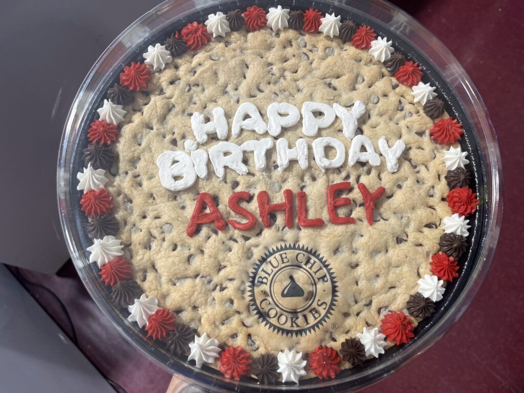 birthday cookie cakes in milford, ohio