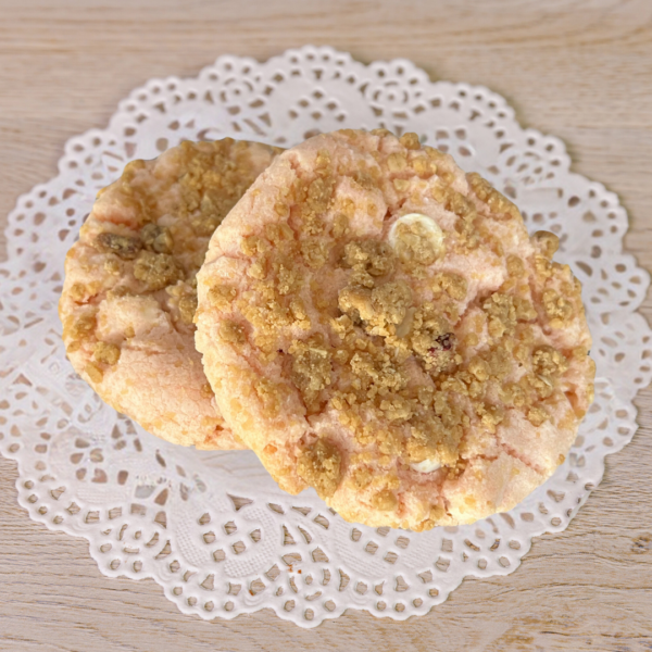 Strawberry Cream Crumble.